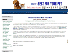 Tablet Screenshot of bestforyourpet.com